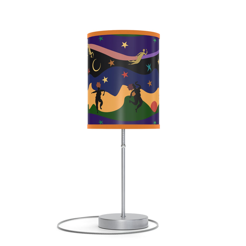 Autumn Dancers Table Lamp | Afrocentric Home Decor