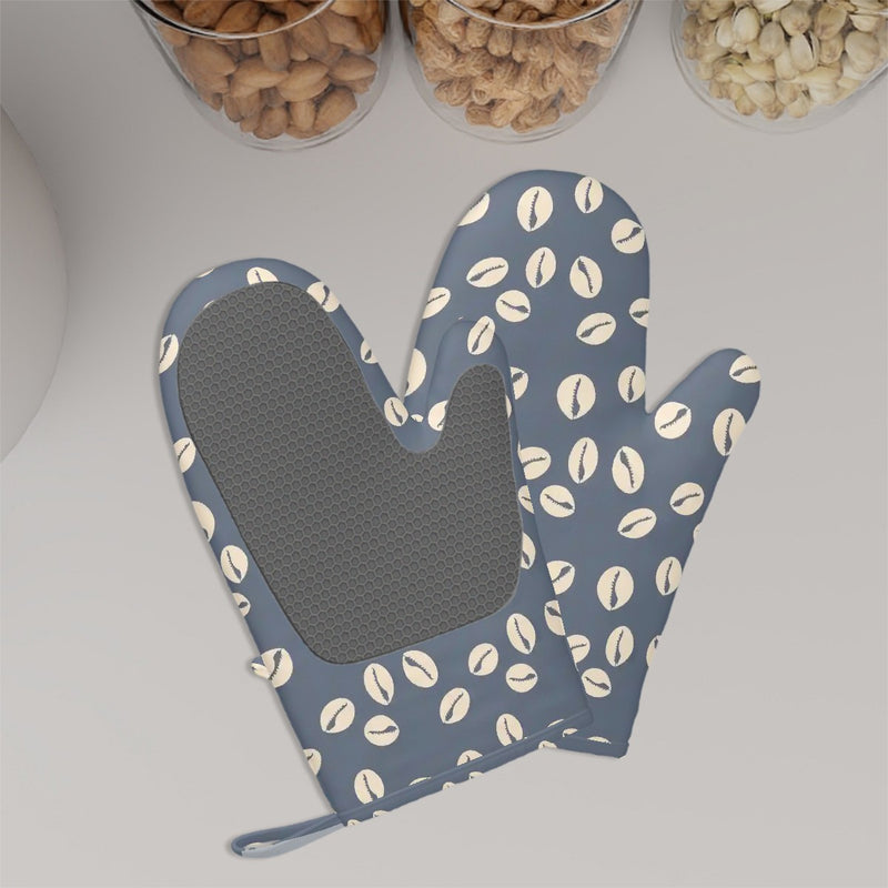 Chitter Chatter Silicone Oven Mitt Set
