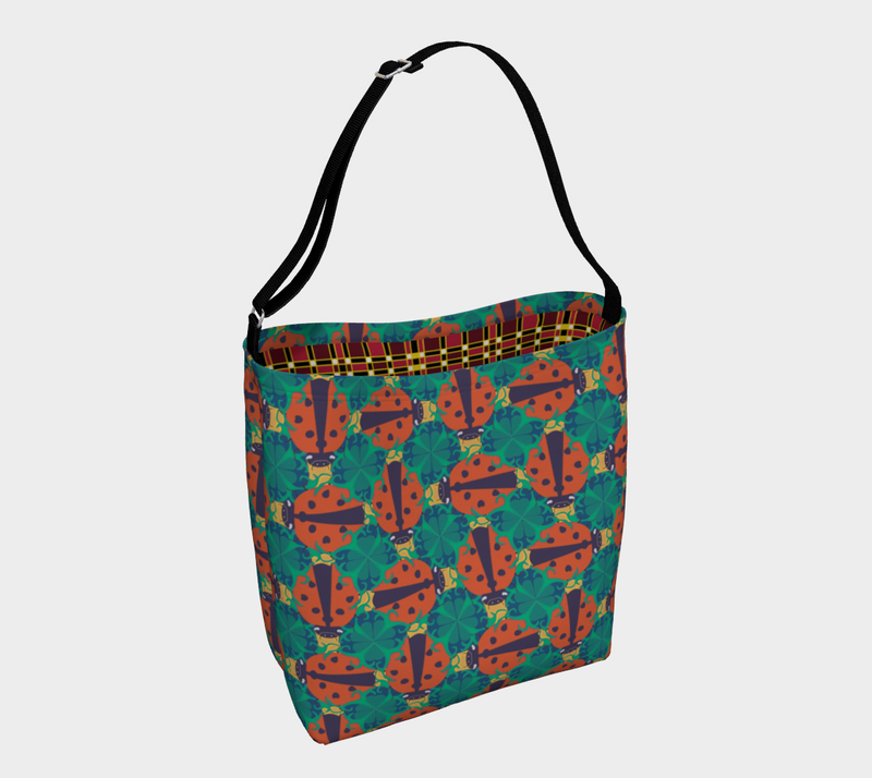 Ladybird Luck Messenger Tote