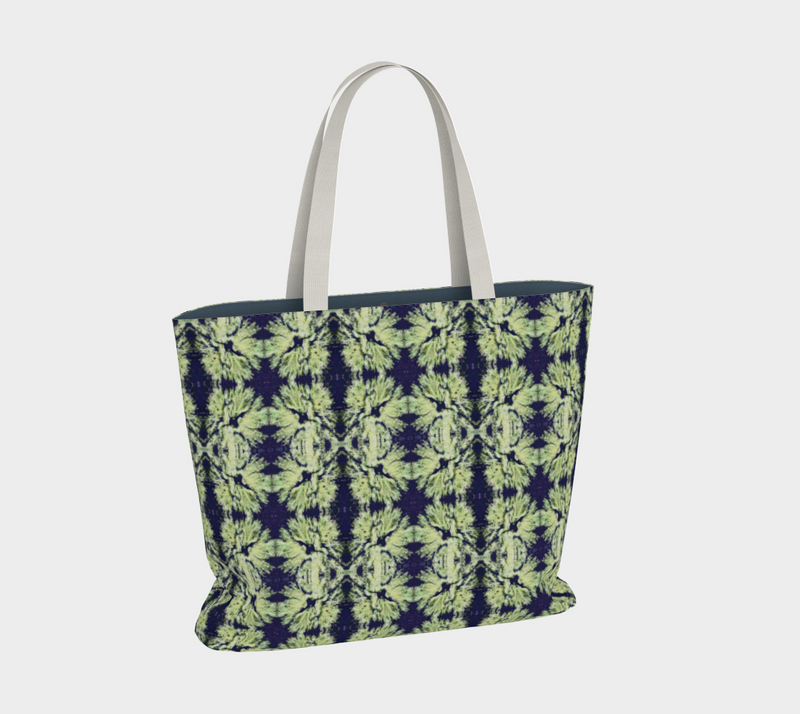 Lovin Lichen Large Tote Bag | Black Queer Art
