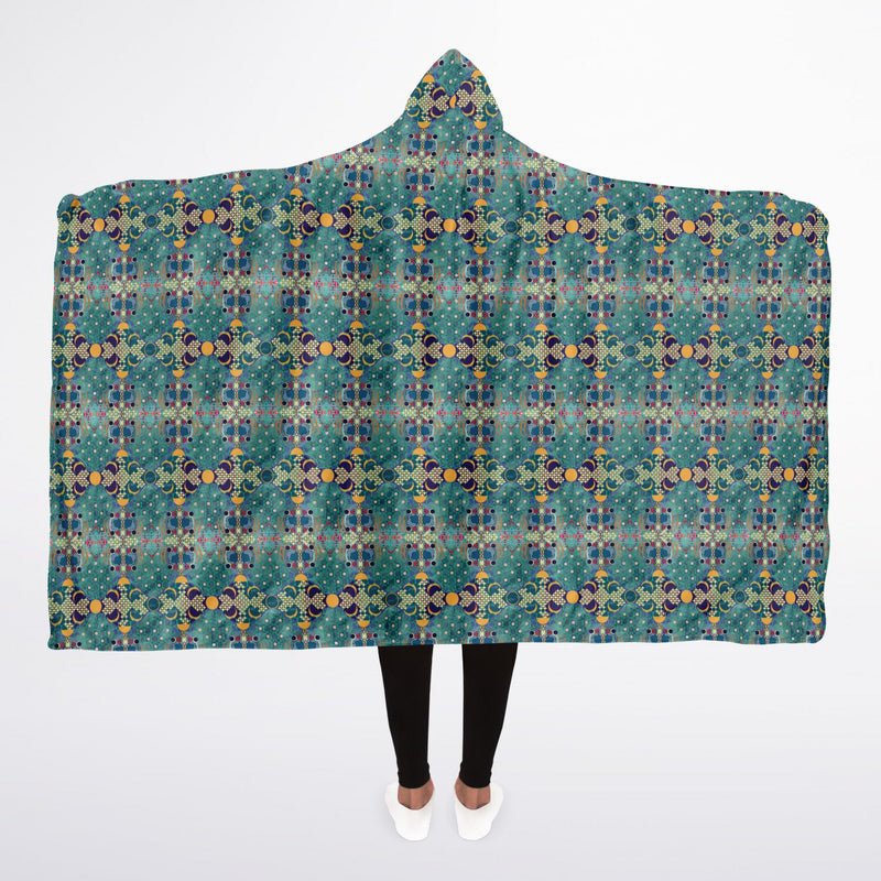 Aqua De Luna Hooded Blanket