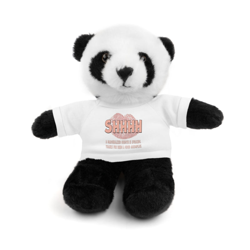 Shhhh Stuffed Animal - Queer Comfort