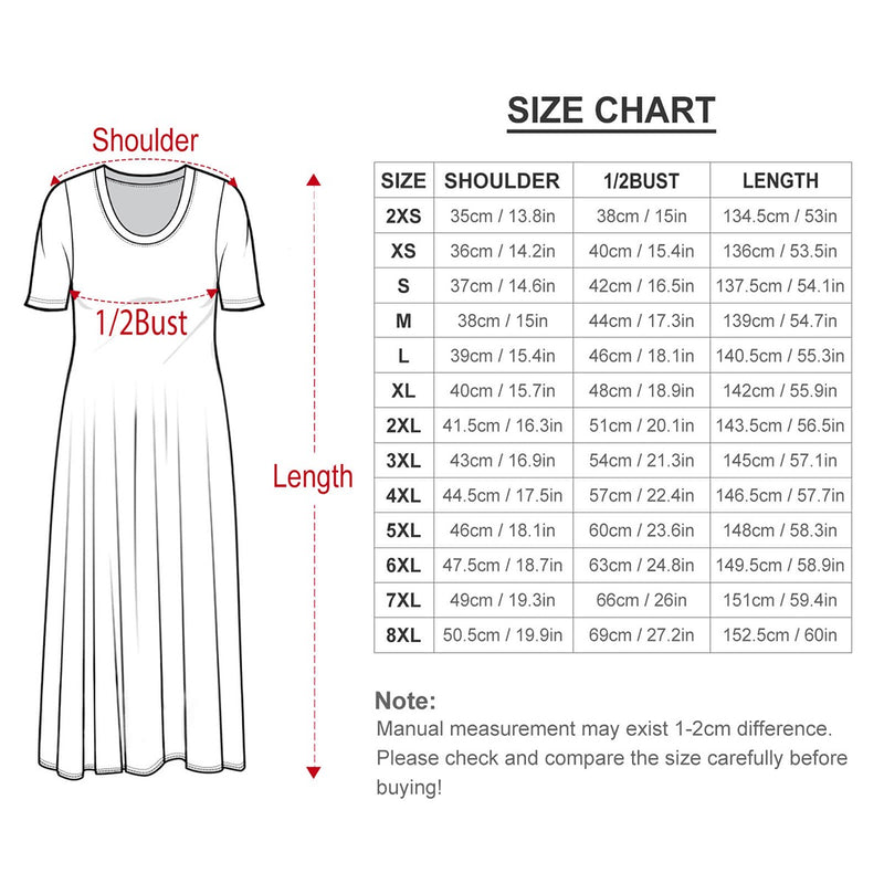 Open & Shut Crew Neck Short Sleeve Maxi Dress