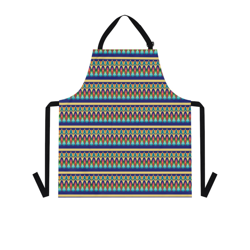 Our Sacred Temples Apron | Afrocentric Kitchen Decor