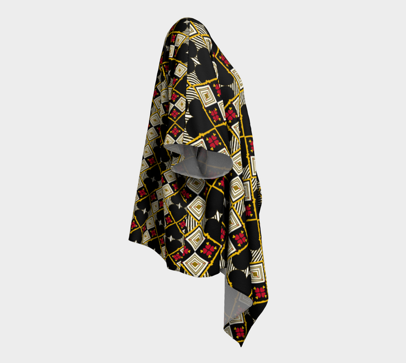 Issa Black Love Thang Draped Kimono | Black Love Apparel