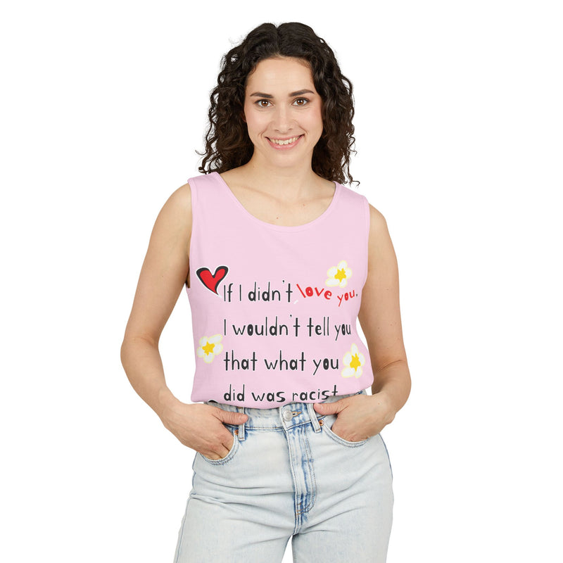 Love Wins (Anti-Racism) Tank Top | Black Pride Apparel