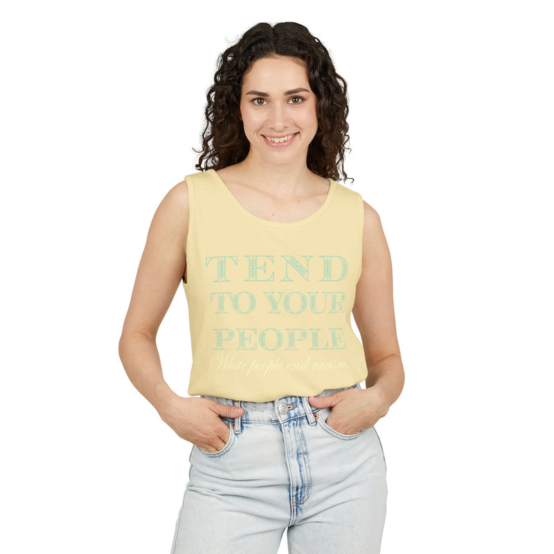 Tend To Your People Tank Top | Black Community Love