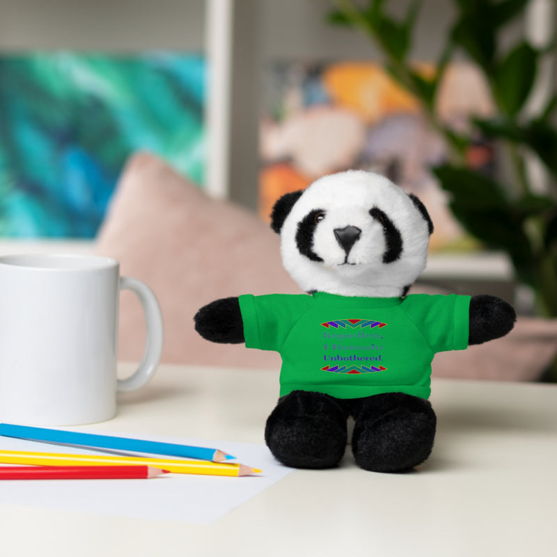 Regardless, I Remain Unbothered Stuffed Animal | Black Pride Accessories