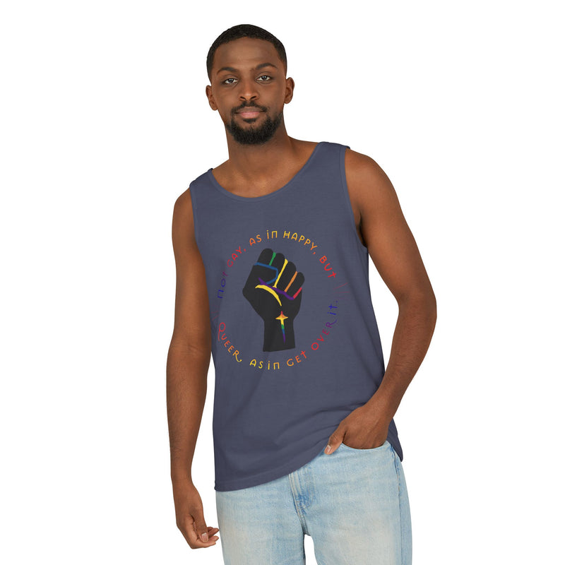 Get Used To It Tank Top | Queer Pride Apparel