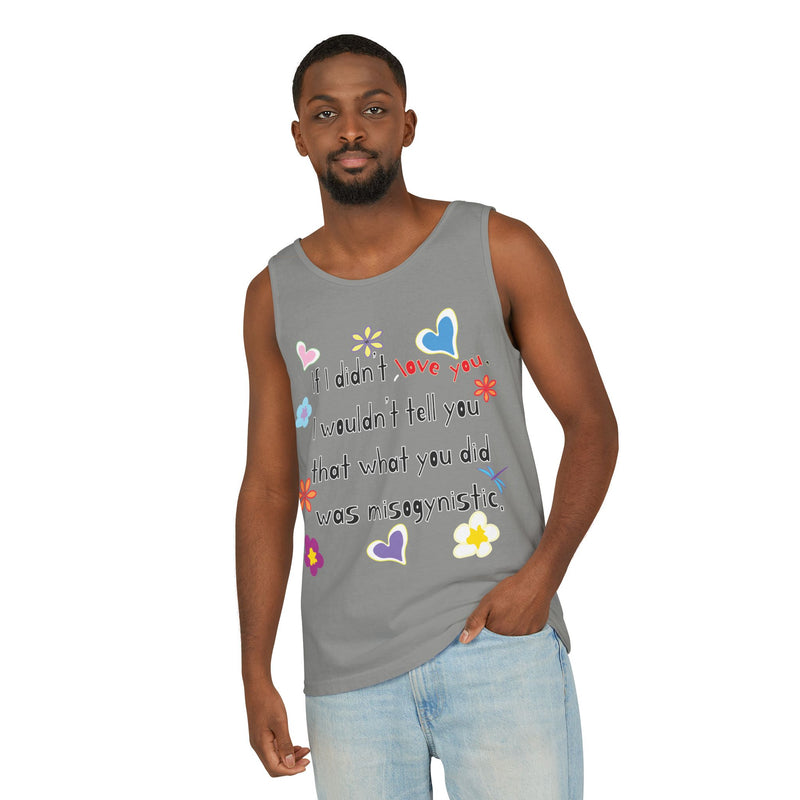 Love Wins (Anti-Misogyny) Tank Top | Black Queer Art