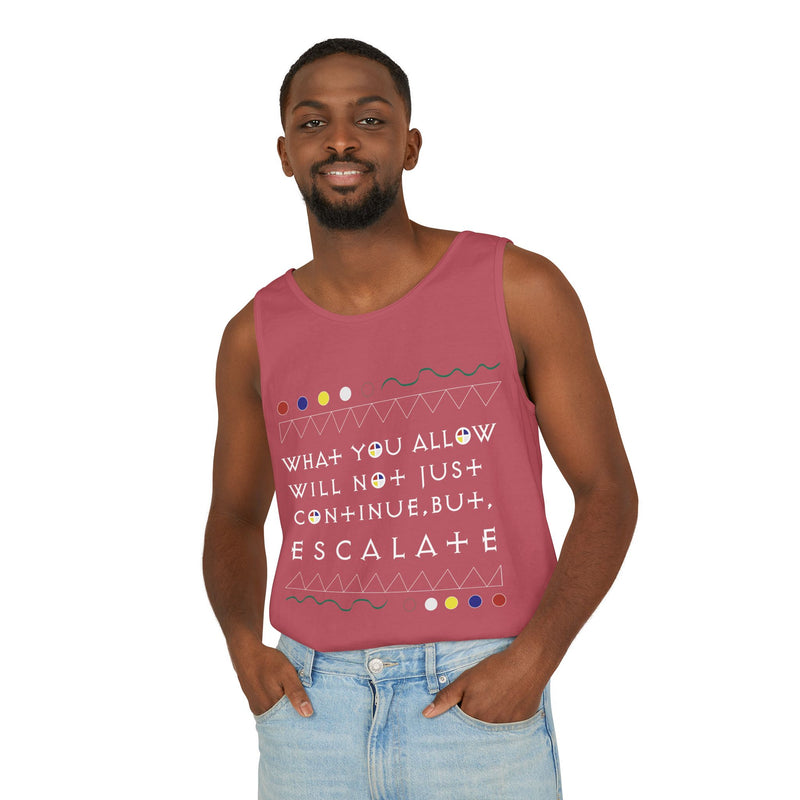 What You Allow... Tank Top | Black Empowerment Apparel