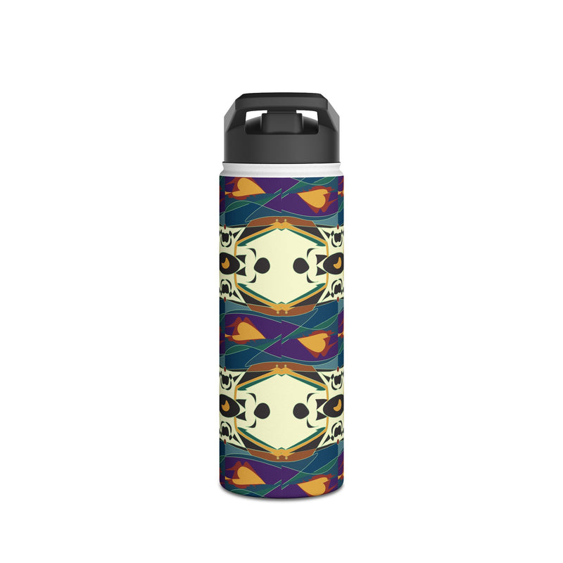Spider Granma's Love Village Slender Water Bottle
