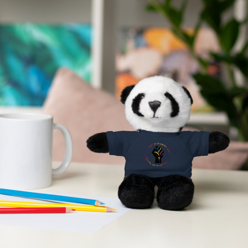 Get Used To It Stuffed Animal | Queer Pride Decor