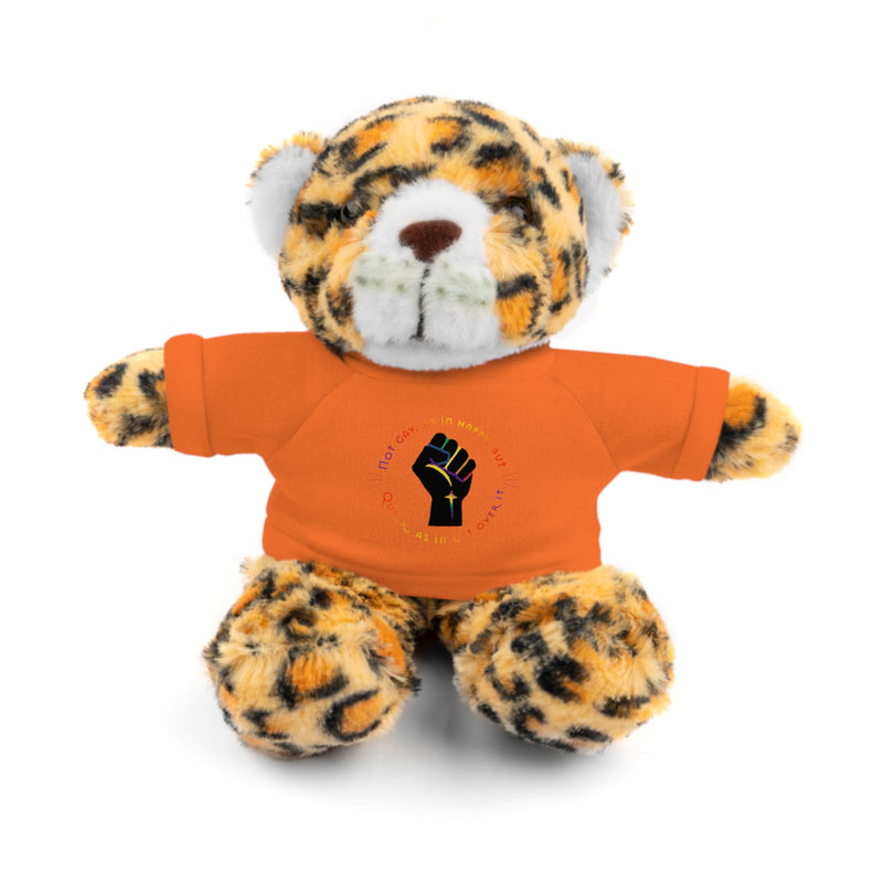 Get Used To It Stuffed Animal | Queer Pride Decor