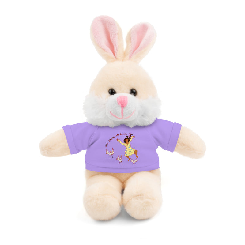 Set Em All Free Stuffed Animal | Black Liberation Decor