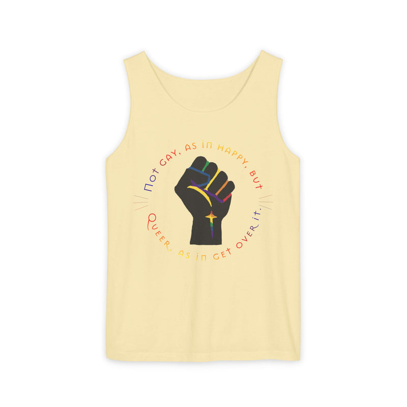 Get Used To It Tank Top | Queer Pride Apparel