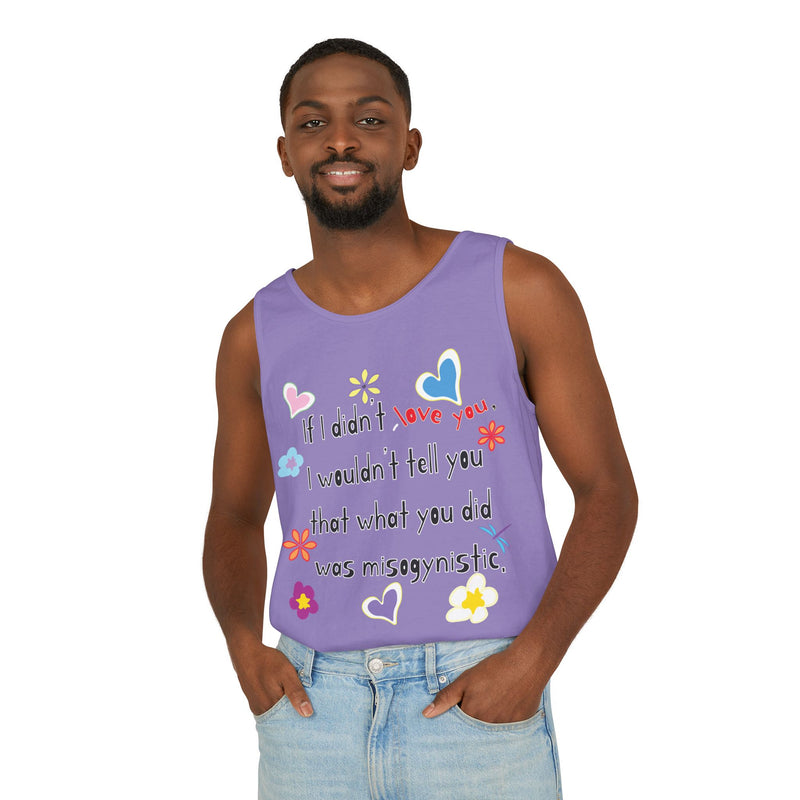 Love Wins (Anti-Misogyny) Tank Top | Black Queer Art