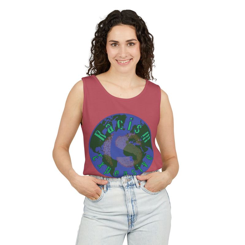 Racism Is Expensive Tank Top | Black Protest Art