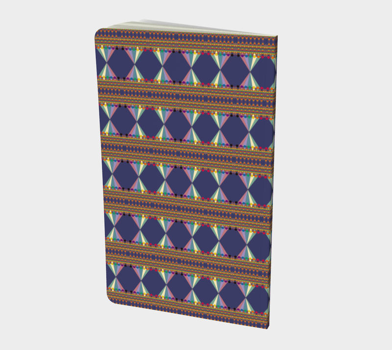 Vibing On The Wavelength Notebook | Queer Art Journal