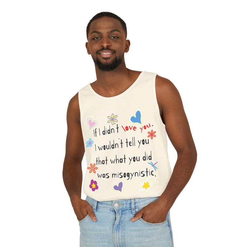 Love Wins (Anti-Misogyny) Tank Top | Black Queer Art