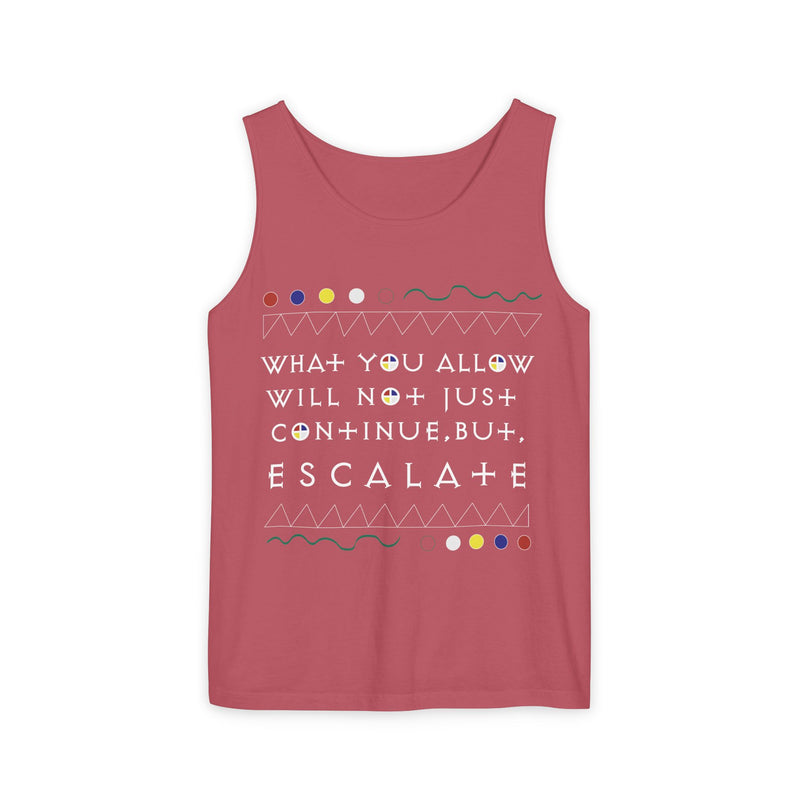 What You Allow... Tank Top | Black Empowerment Apparel