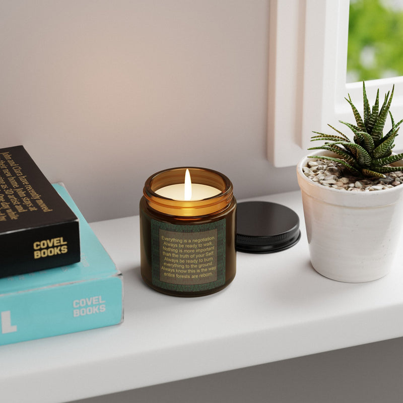 Everything Is A Negotiation Soy Candle | Black Queer Home Decor