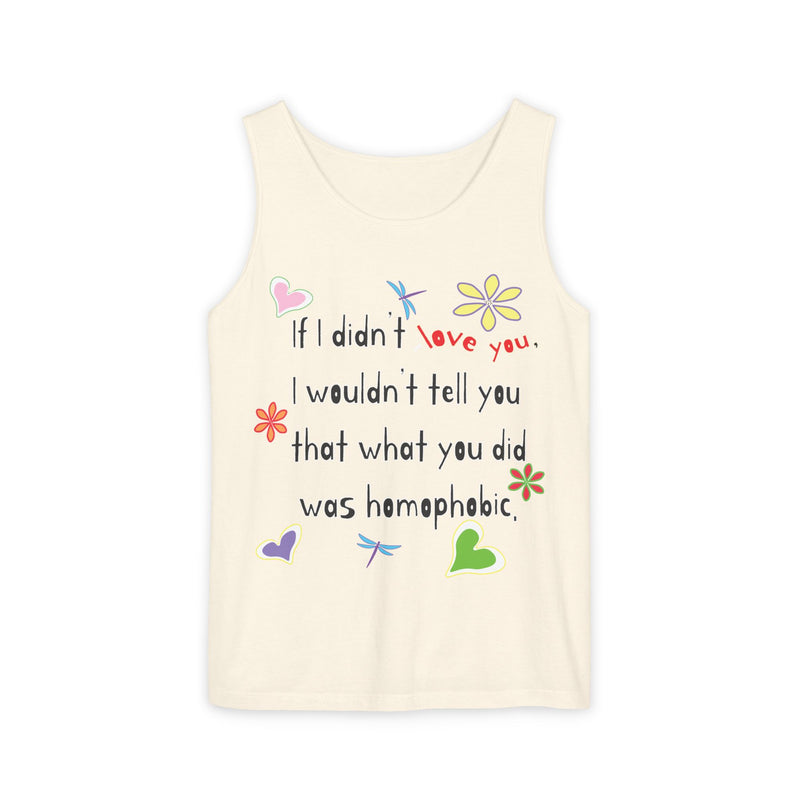 Love Wins (Anti-Homophobia) Tank Top | Queer Pride Apparel