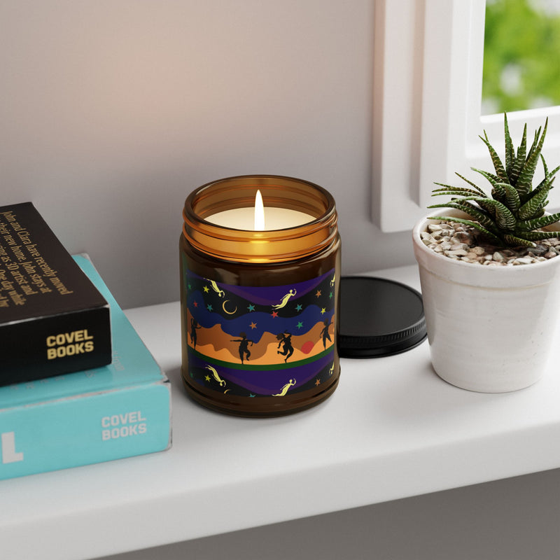 Autumn Dancers Soy Candle | Black Queer Home Decor