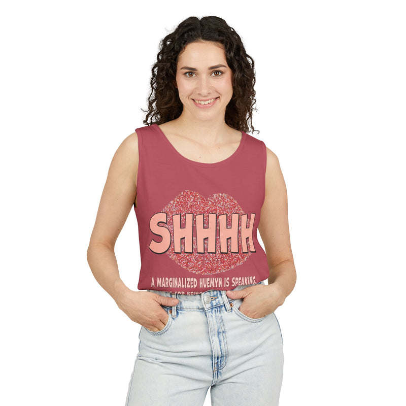 Shhhh Tank Top | Black Queer Expression