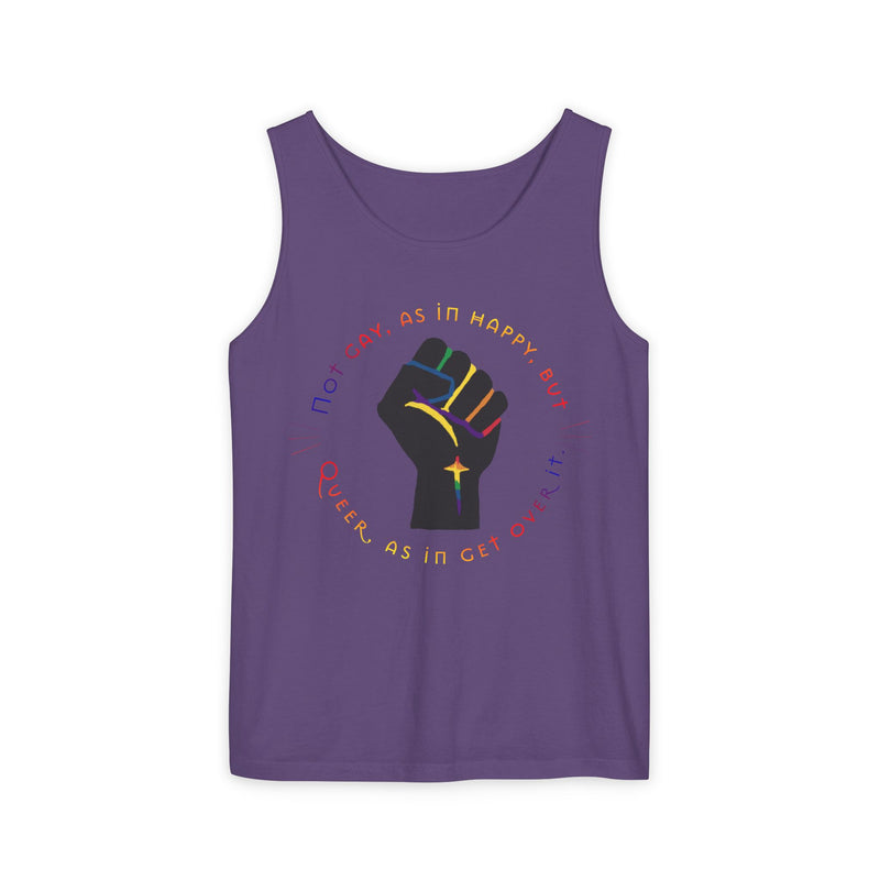 Get Used To It Tank Top | Queer Pride Apparel