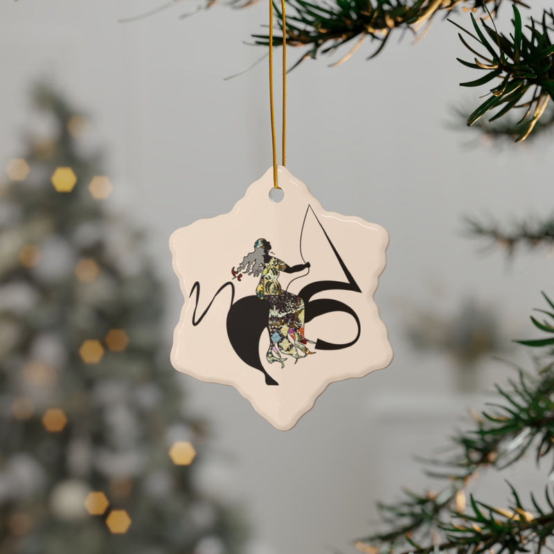 Carried Away Ceramic Ornament | Black Queer Home Decor