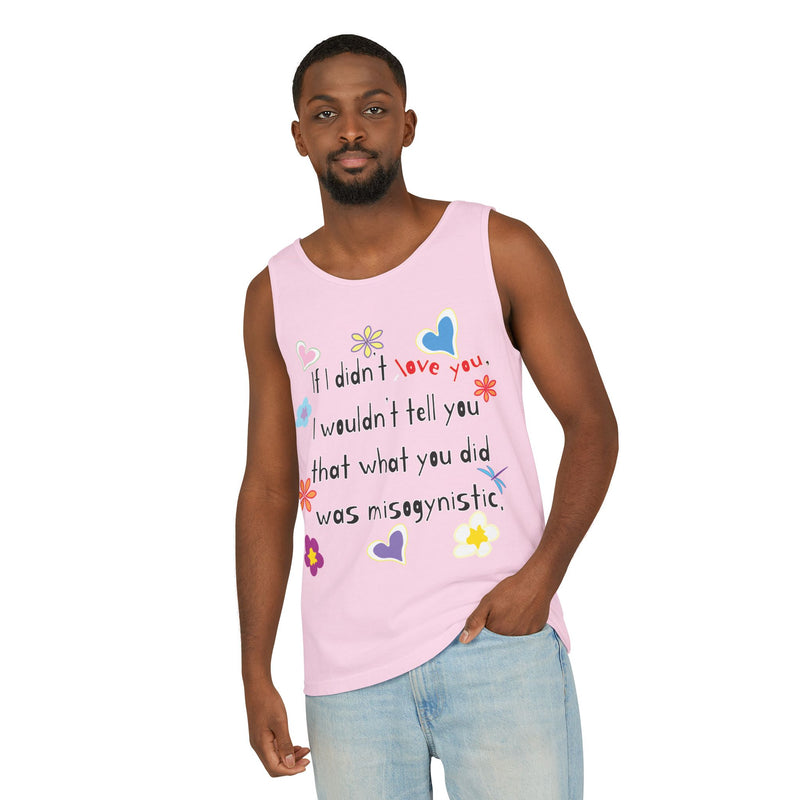 Love Wins (Anti-Misogyny) Tank Top | Black Queer Art