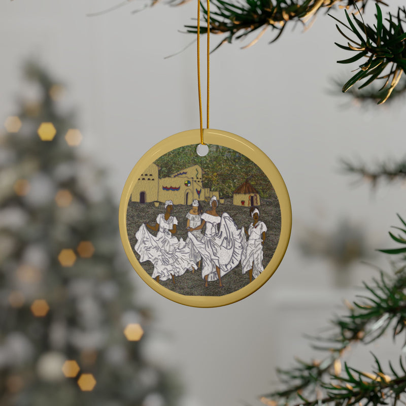 Celebration For Wombed Ones Ornament | Black Queer Art