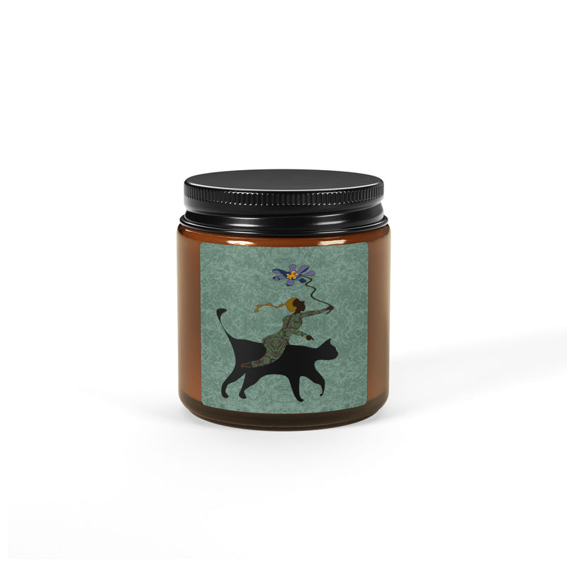 She Gives Soy Candle | Black Queer Home Decor