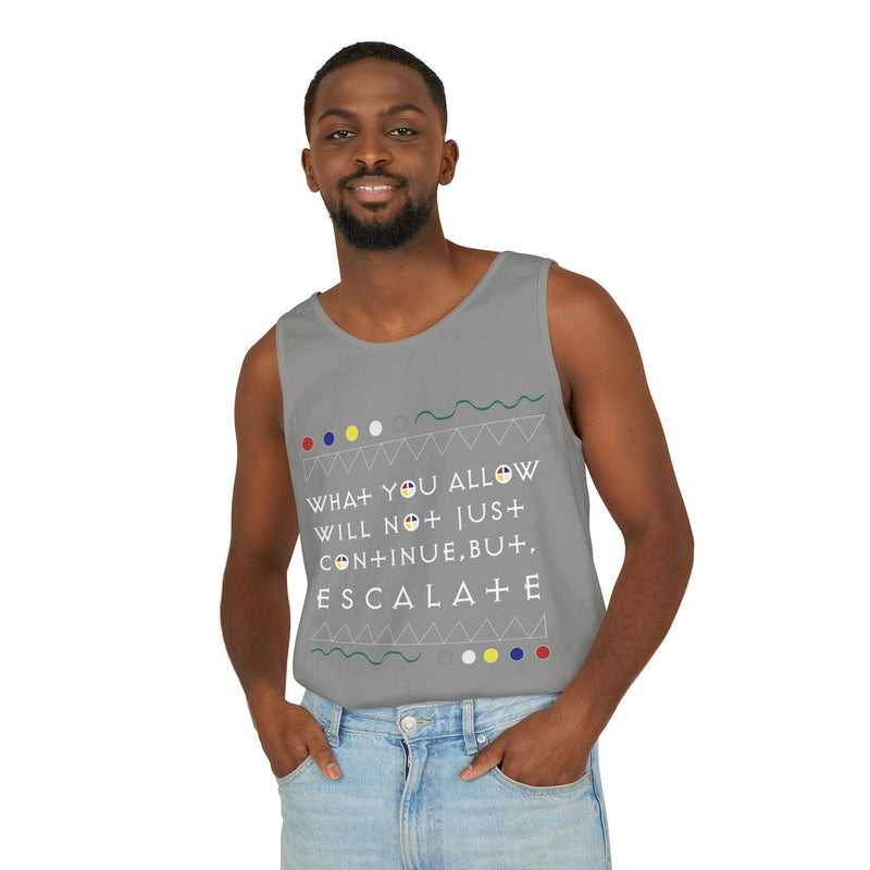 What You Allow... Tank Top | Black Empowerment Apparel