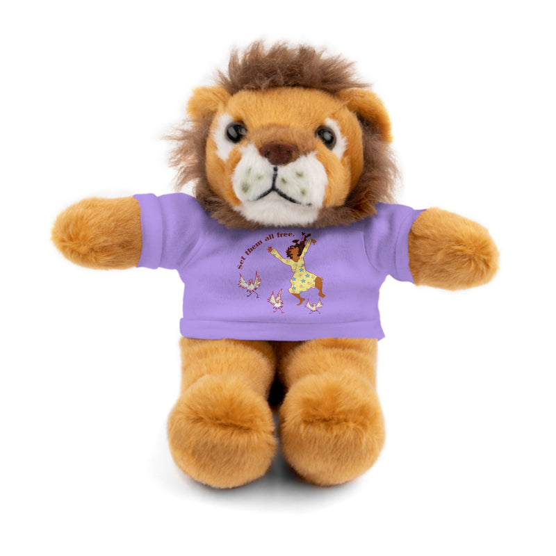 Set Em All Free Stuffed Animal | Black Liberation Decor