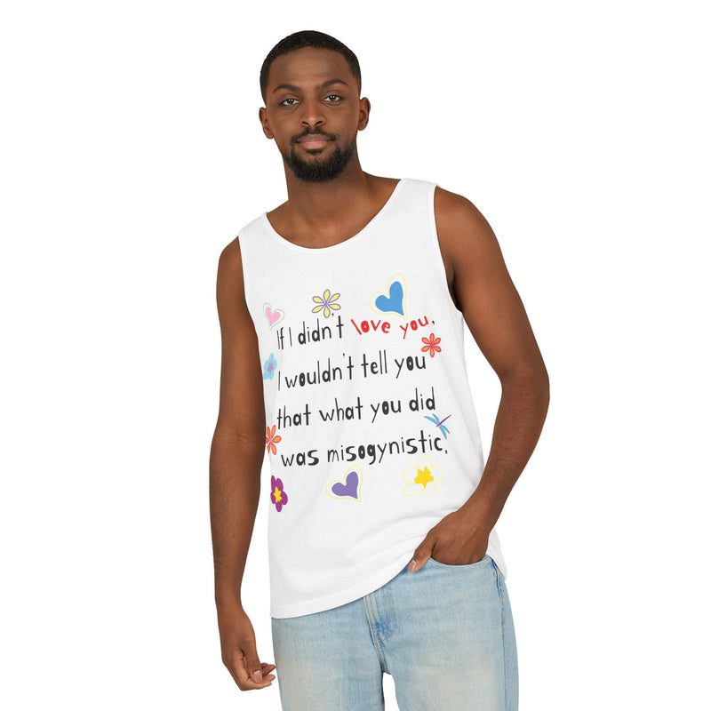 Love Wins (Anti-Misogyny) Tank Top | Black Queer Art