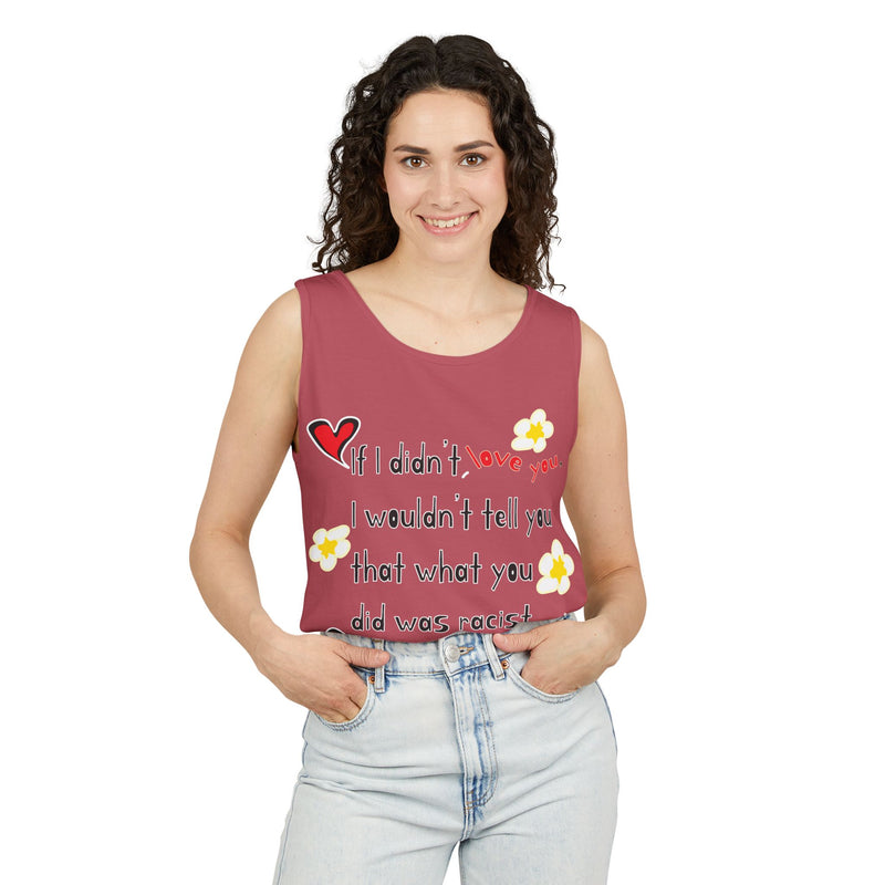 Love Wins (Anti-Racism) Tank Top | Black Pride Apparel