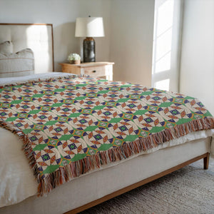 Umoja Woven Blanket | Black Unity Home Decor