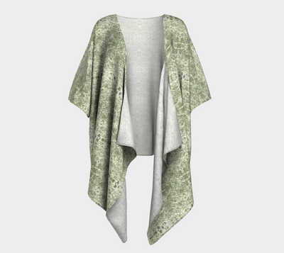 Spanish Moss Draped Kimono | Afrocentric Fashion