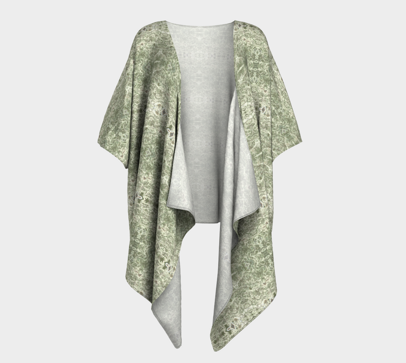 Spanish Moss Draped Kimono | Afrocentric Fashion