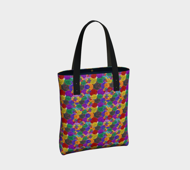 Bubbling With Pride Swany Tote Bag | LGBTQ+ Pride Decor
