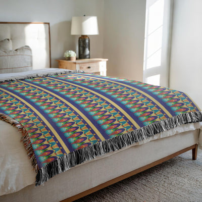 our Sacred Temples Cotton Woven Blankets