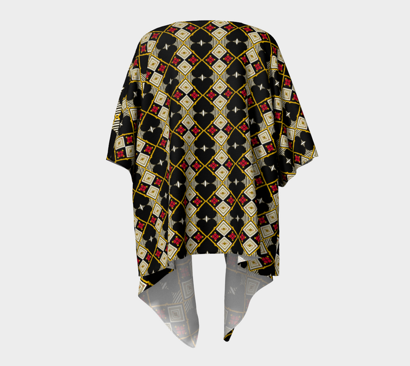 Issa Black Love Thang Draped Kimono | Black Love Apparel