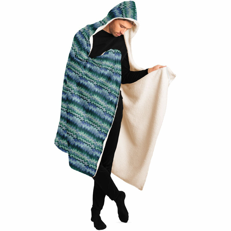 Afro-Atlantics Sing Hooded Blanket | Black History Decor