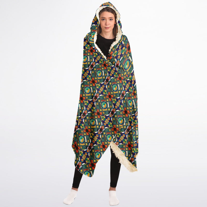 Morrison's Center Hooded Blanket
