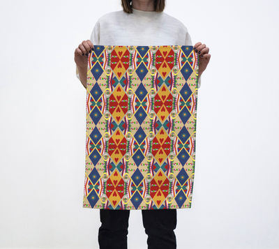 Egun Illuminations Tea Towel