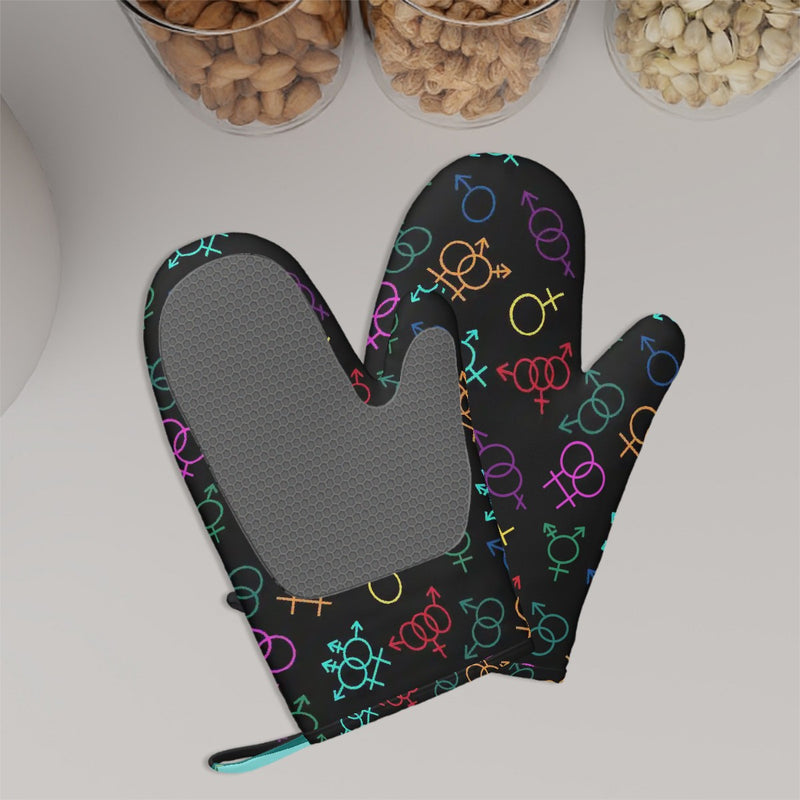 Come As You Are Silicone Oven Mitts