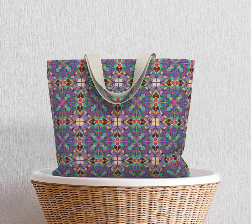 Immortal Life Of Pussy Flowers Market Tote