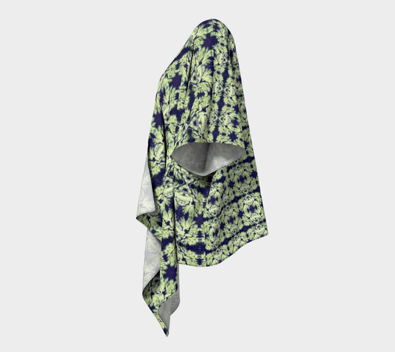 Lovin Lichen Draped Kimono | Queer Art & Afrocentric Fashion